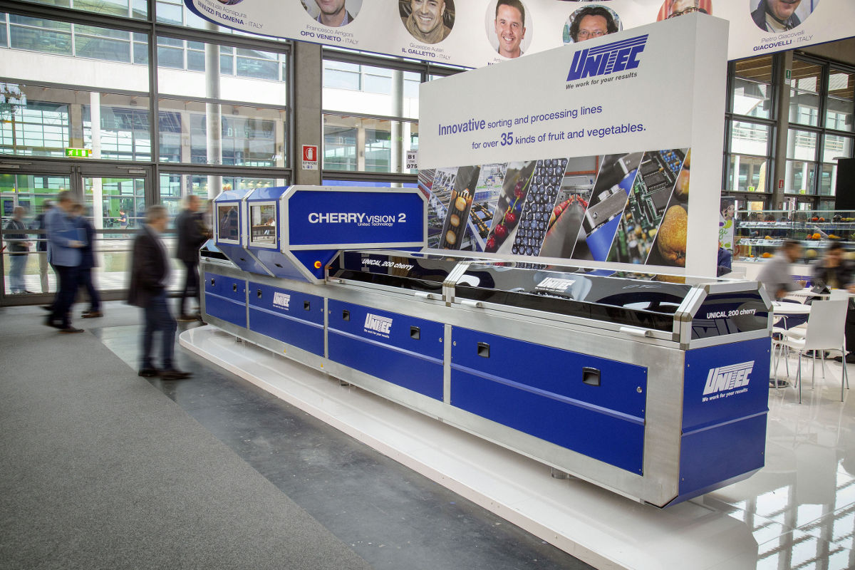 Unitec Cherry Vision 2: максимальная надежность при сортировке и классификации вишни